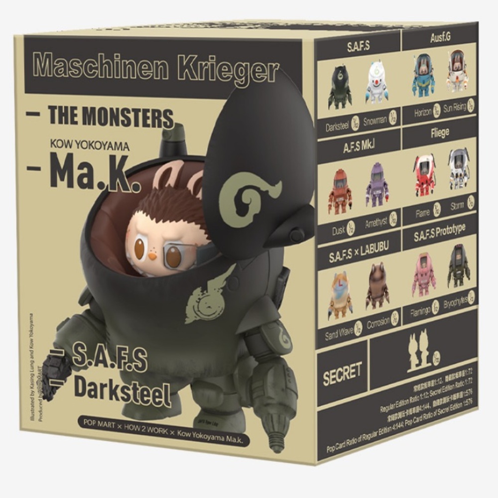 Labubu The Monsters x Kow Yokoyama Ma.K. Series Blind Box